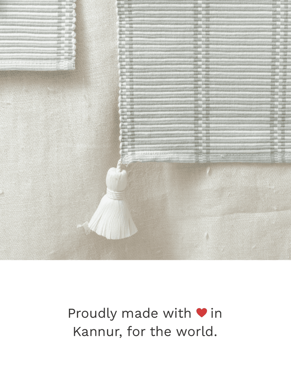 Festive Stripes Table Runner – alternate view