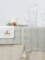 Festive Stripes Table Runner – alternate view