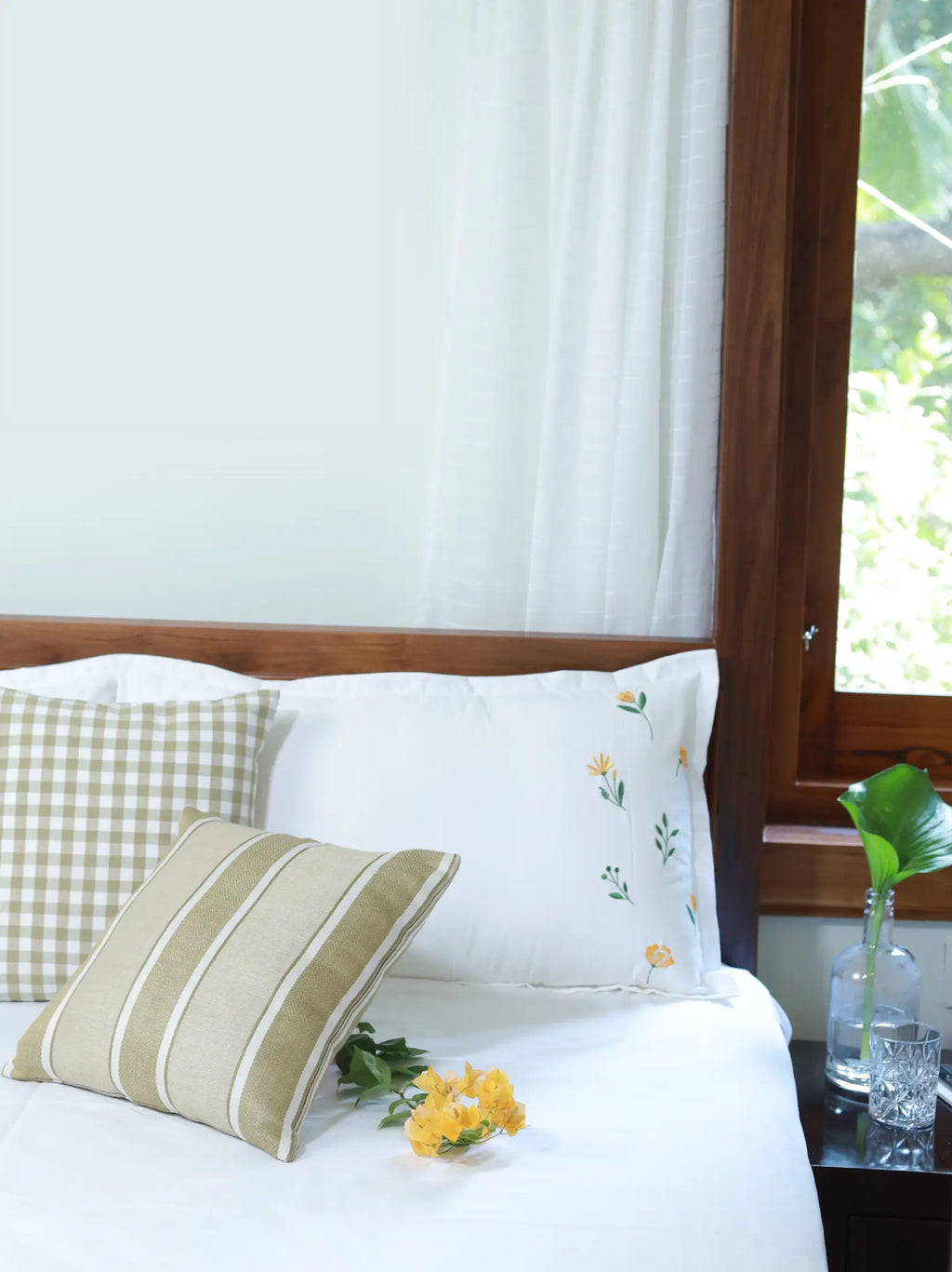 Cassia Yellow Bedlinen in Cotton