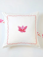 Arali Bloom Luxe Embroidered Cushion Cover