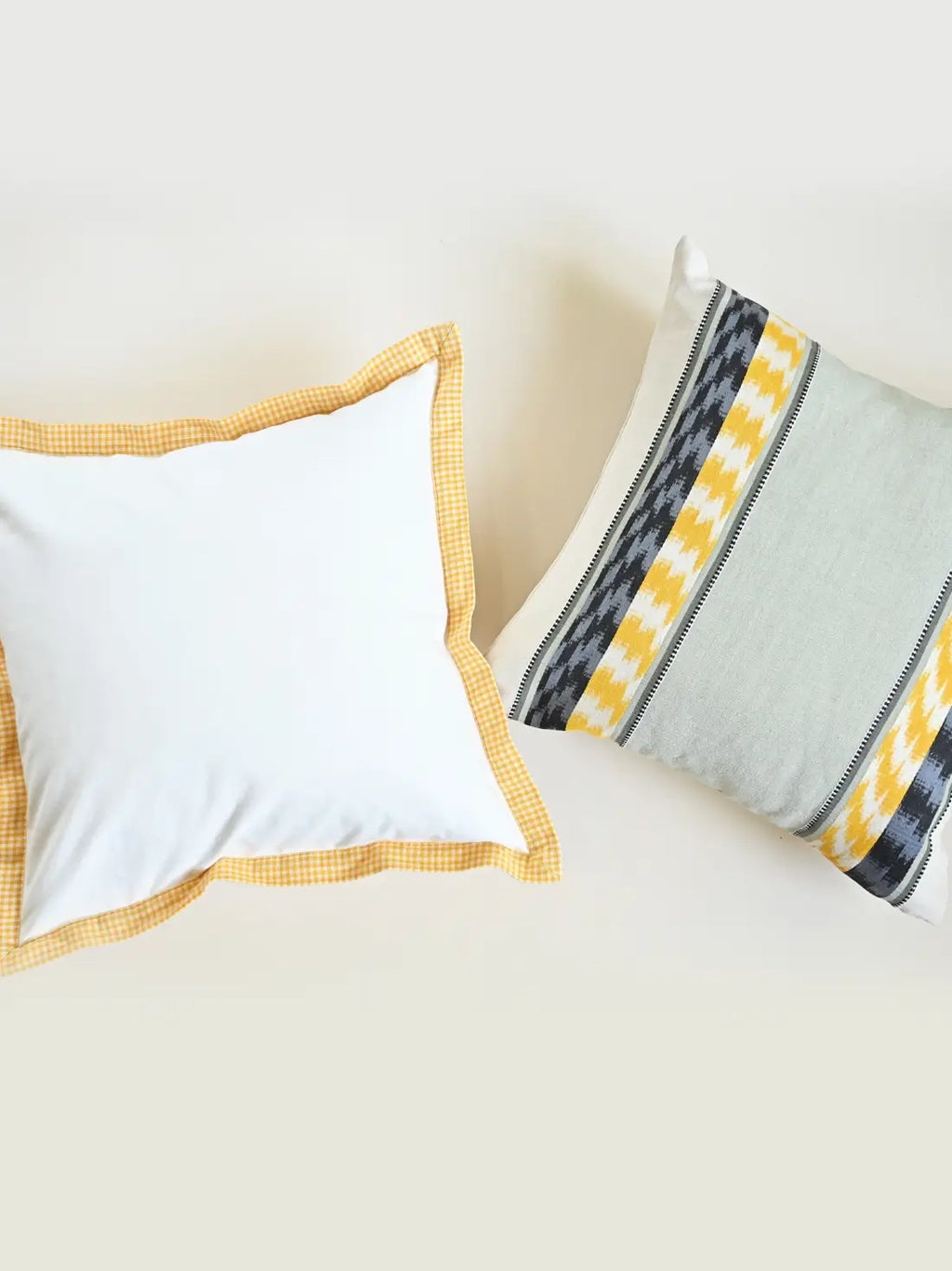 Buttercup Ivory Cushion Cover – alternate view