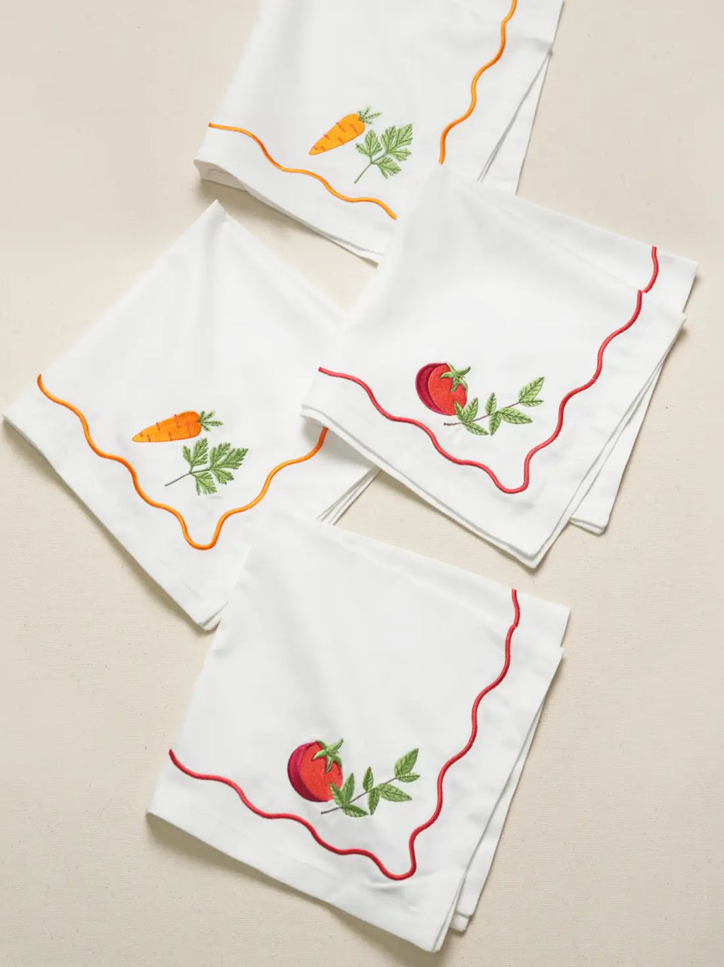 Cottage Harvest Table Napkins Set of 4