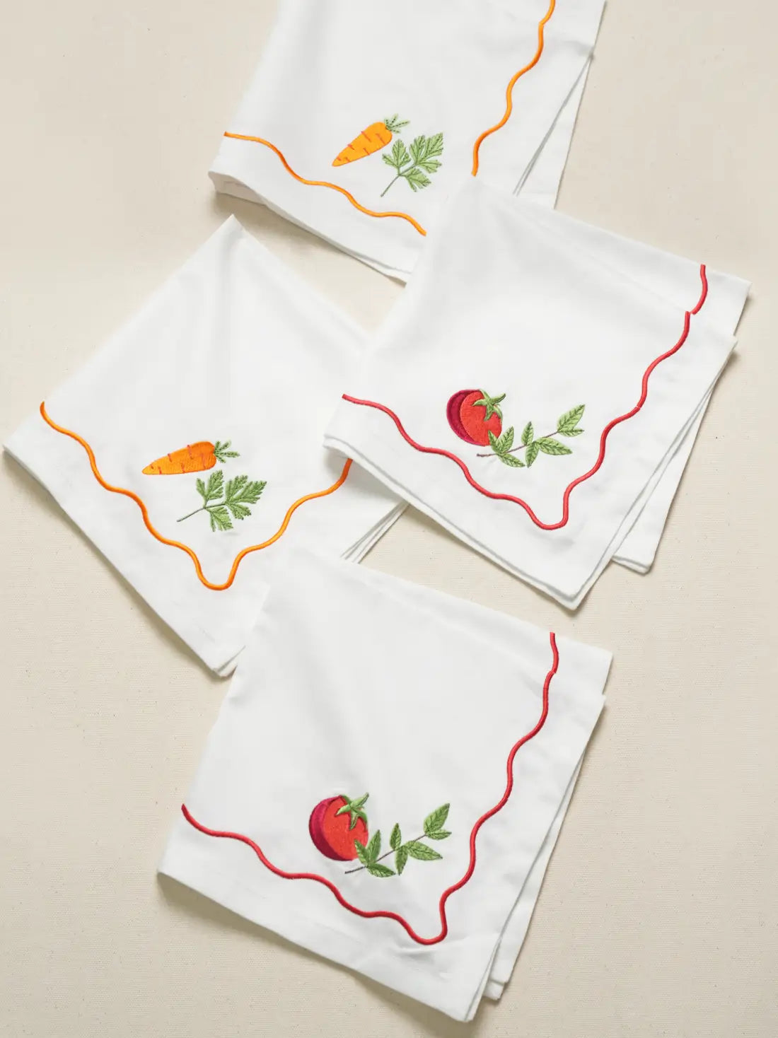Cottage Harvest Table Napkins Set of 4