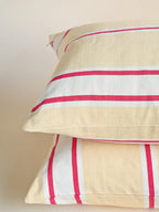 Creamy Cloud Stripe Cushion Cover – alternate view