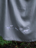 Dragonfly Silver Gray Bamboo Towels - Set of 3 - Bath, Hand and Face – alternate view
