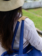 Harbour Whispers Navy Blue Tote Bag – alternate view