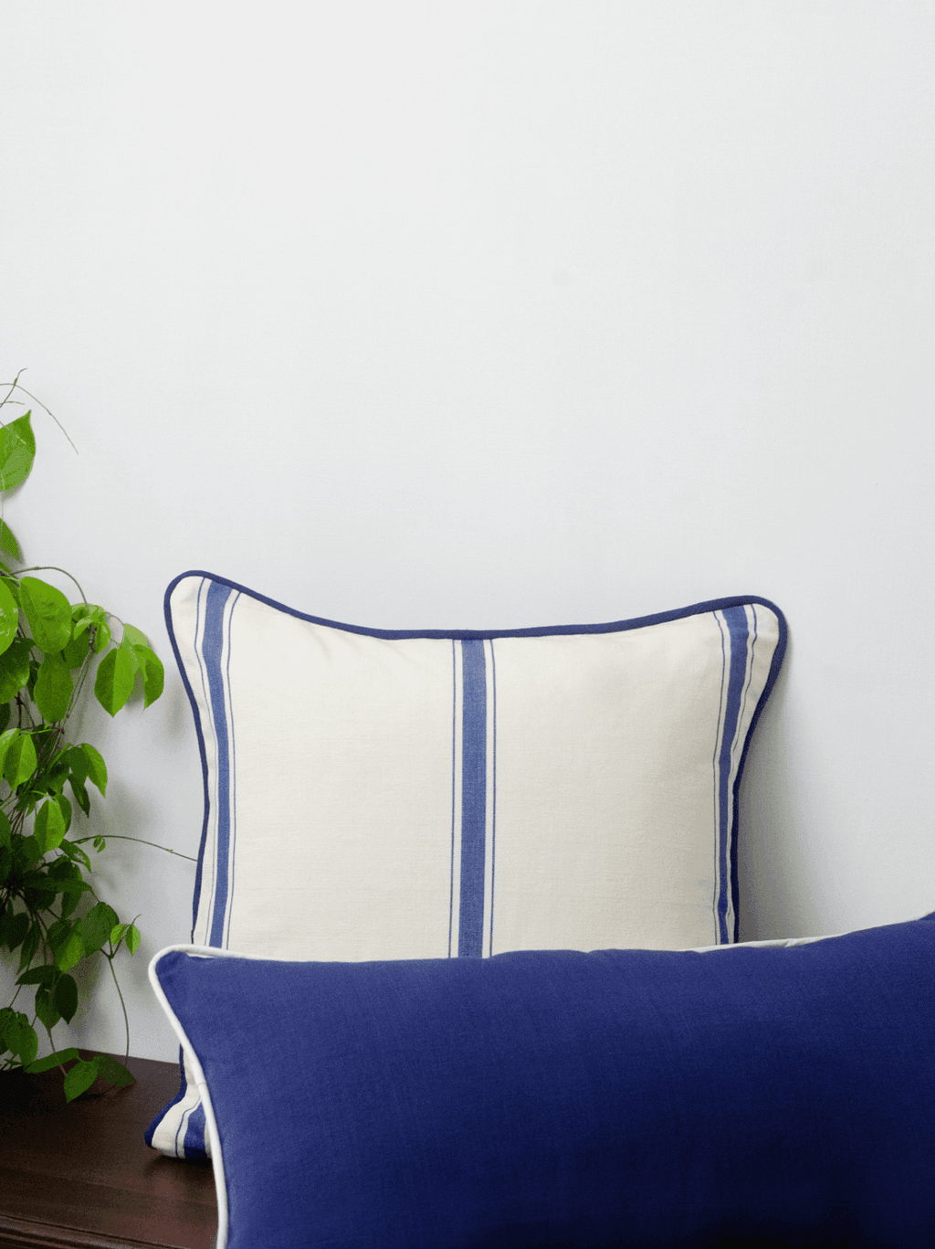 Reversible French Stripe Cushion Cover Set of 2 – alternate view