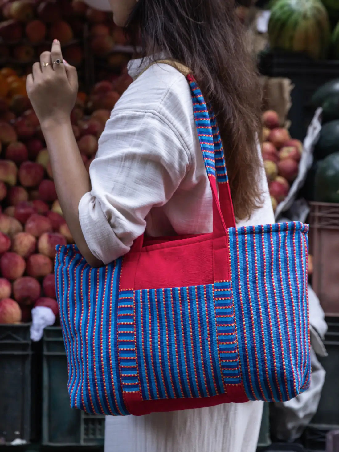 Marina Rouge Tote Bag
