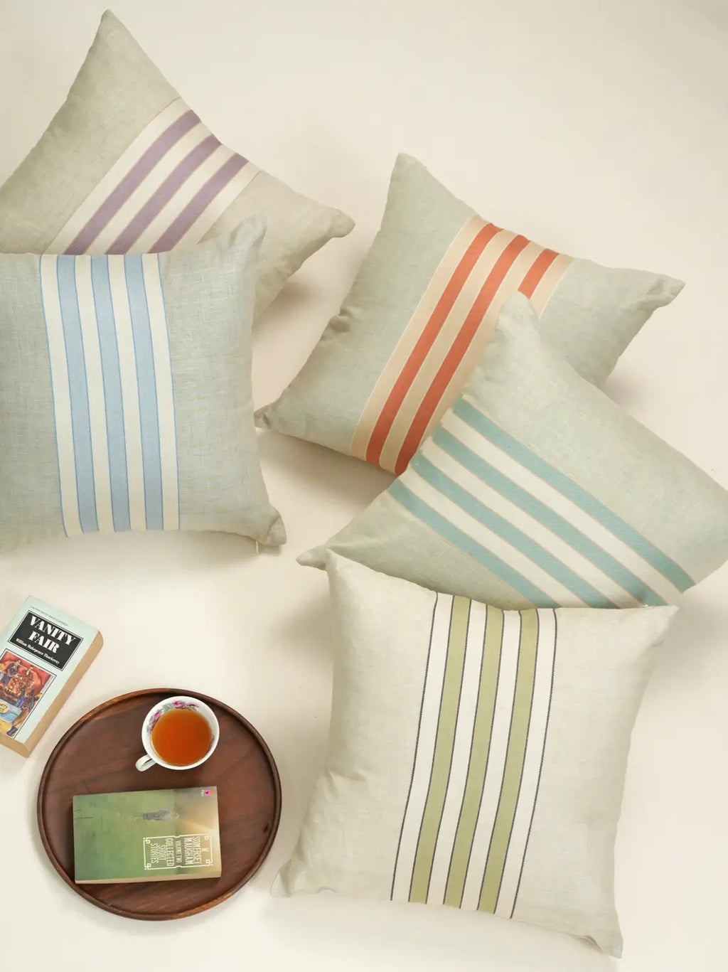 Mayfield Dreams Lavender Linen Cushion Cover – alternate view