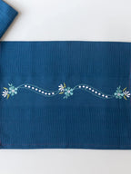 Midnight Garland Honeycomb Towel Set of 2 – Bath & Hand Towel – alternate view