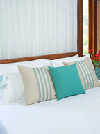 Handloom throw pillow cover