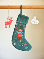 Nordic Christmas Holiday Stocking – alternate view
