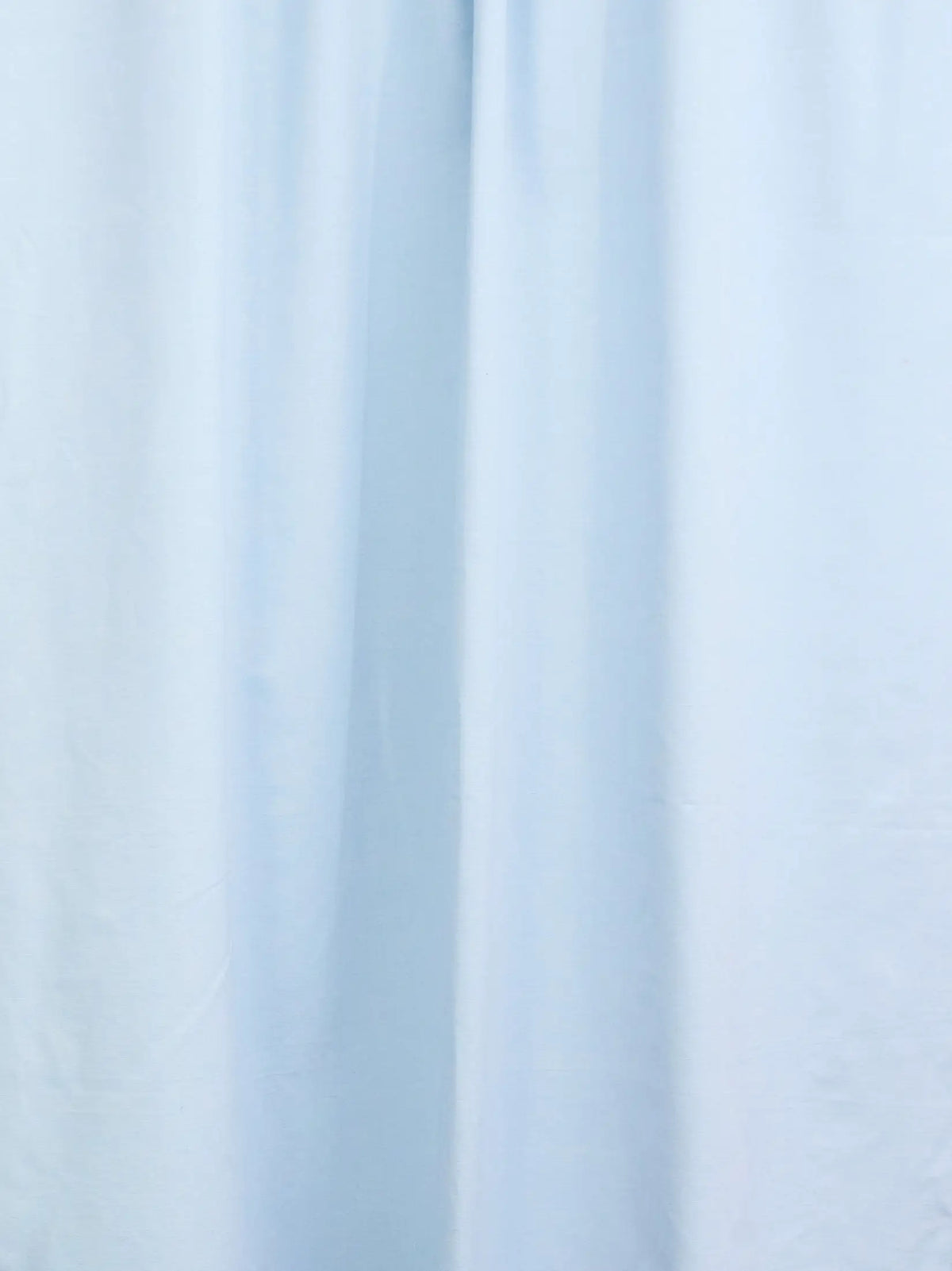 Pastel Blue Handwoven Cotton Curtain – alternate view