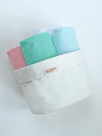 Pastels Hues Waffle Hand Towels - Set of 4