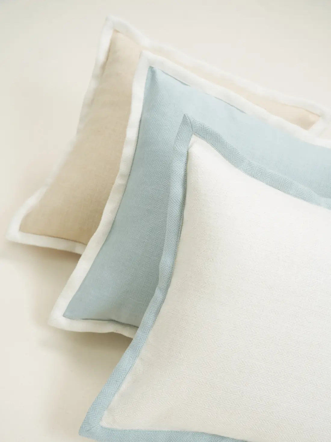 Sand Dune Linen Twill Weave Cushion Cover – alternate view