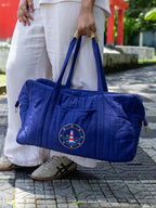 Sea Bound Navy Blue Duffel Bag – alternate view