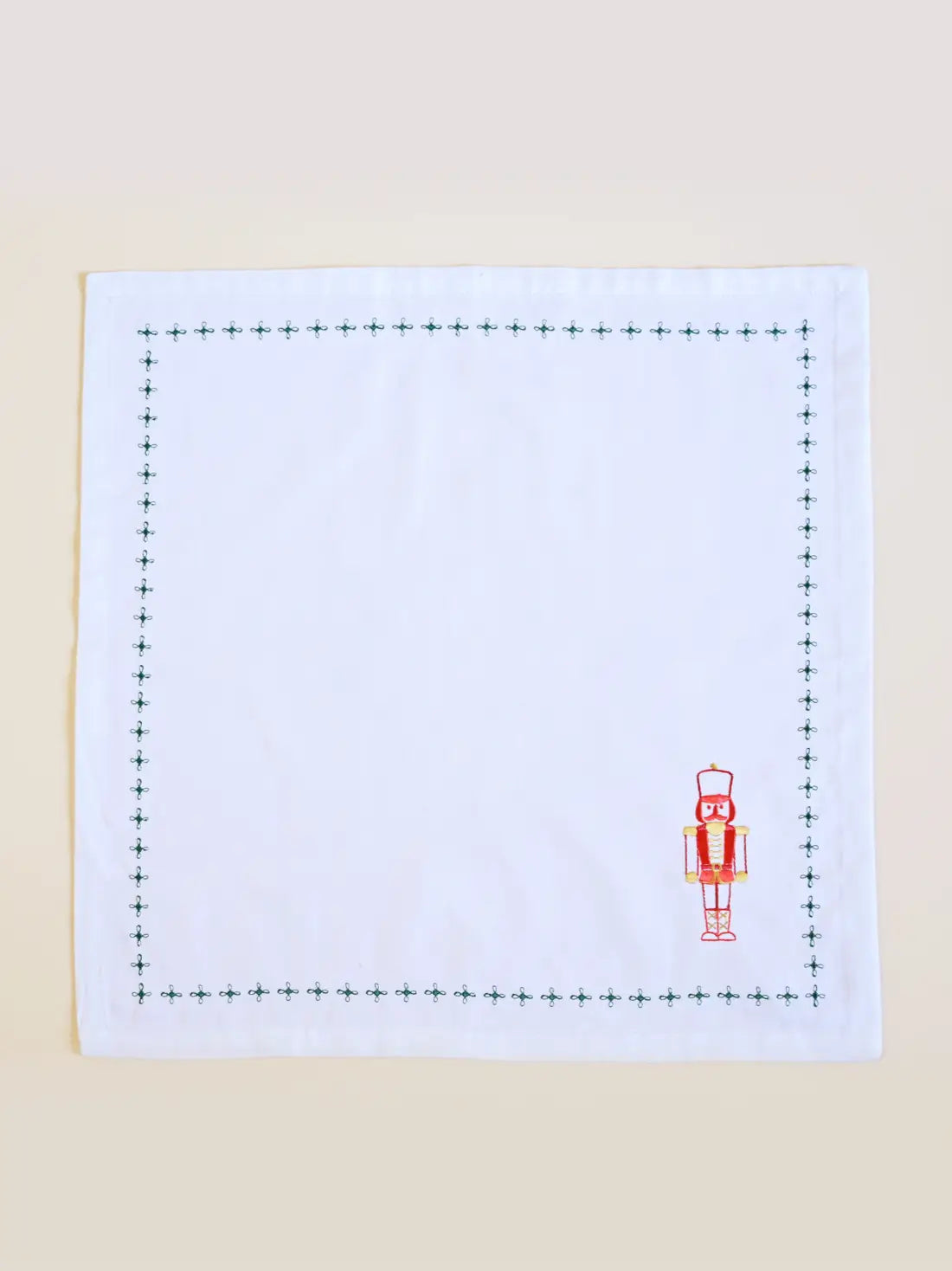 Snow Globe & Nutcracker Table Napkin Set – Set of 4 – alternate view