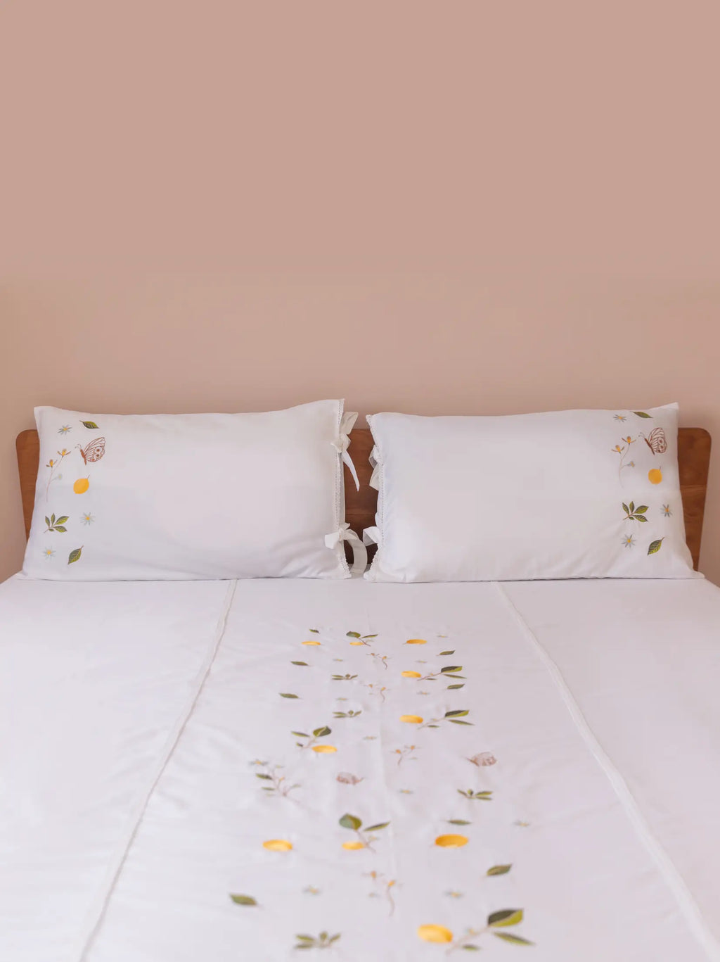 Summer Orchard Luxury Bedlinen Set in 500TC – alternate view