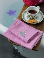 Twilight Crane Mauve Bamboo Towel Set of 3 – Bath, Hand and Face – alternate view