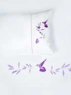 Birds Embroidery Bedlinen in Cotton
