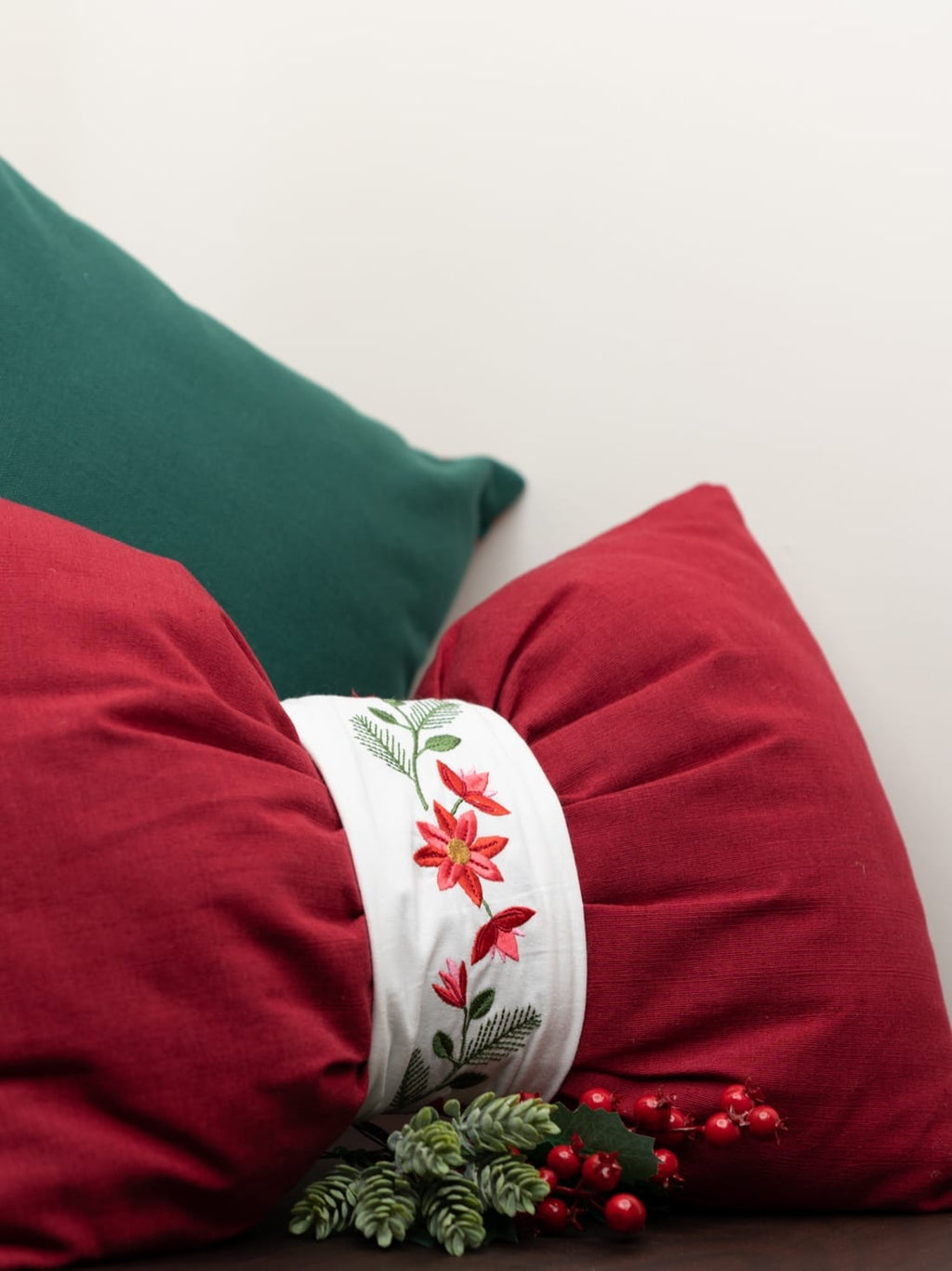 Gabriel Bow Cushion – alternate view